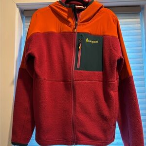 Cotopaxi Fleece Jacket - Red and Orange